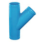 Blueline™ Acid Waste Wye, 4 in, Polypropylene
