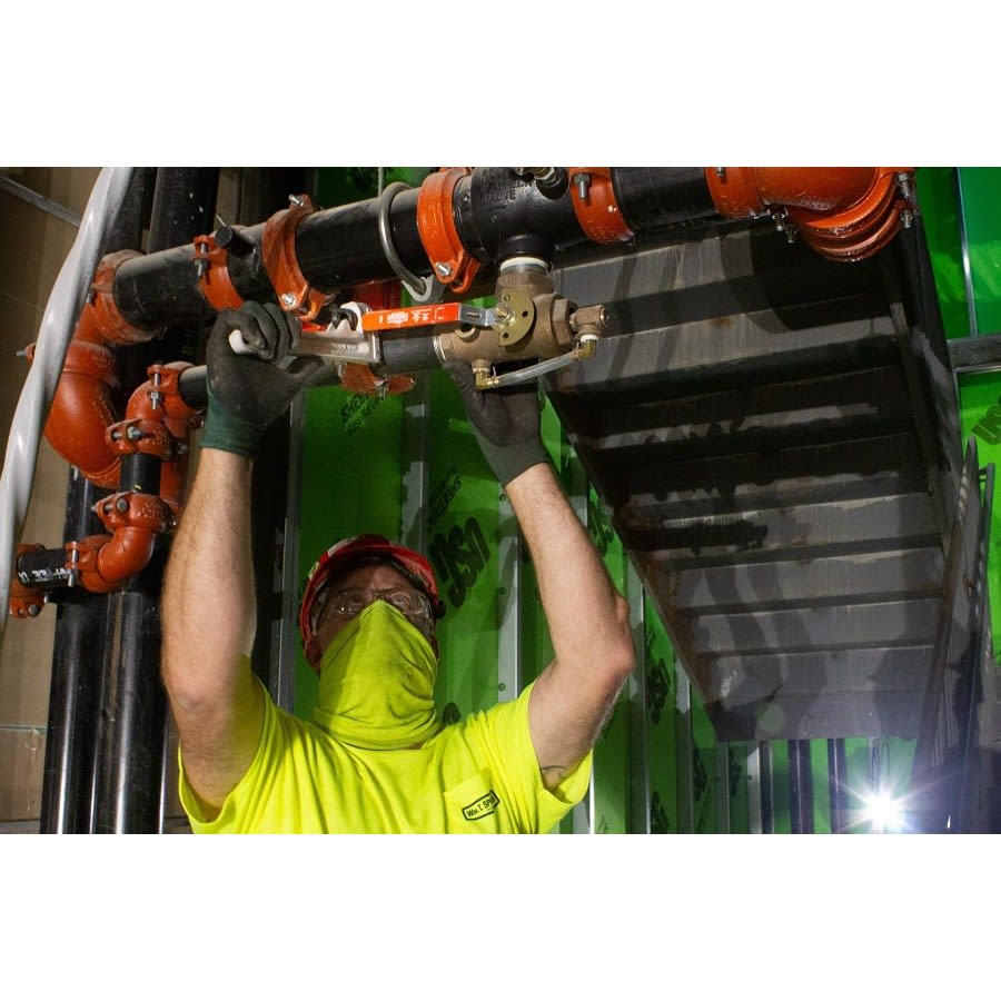 Straight Pipe Wrench, 1/4 to 2 in Pipe, 14 in OAL, Hook and Heel Jaw, Titanium Aluminum Alloy Handle