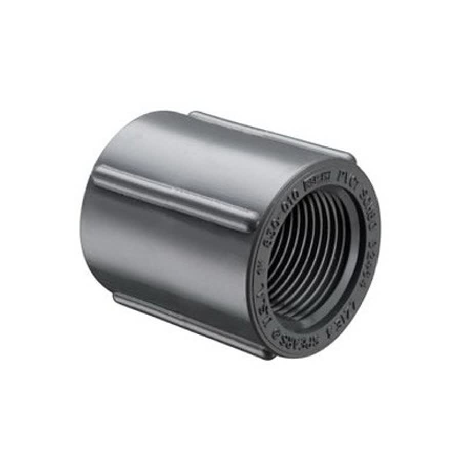 Coupling, 4 in, FNPT, SCH 80/XH, PVC