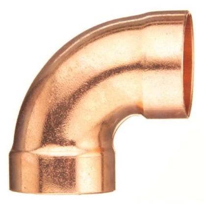 DWV 90 deg Elbow, 3 in, C, Copper