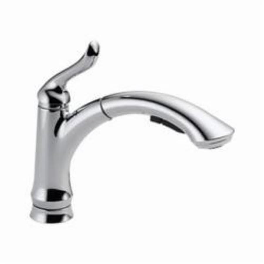 Linden™ Kitchen Faucet, Deck Mount, ADA, 1 Lever Handle, 1 or 3-Hole, Chrome
