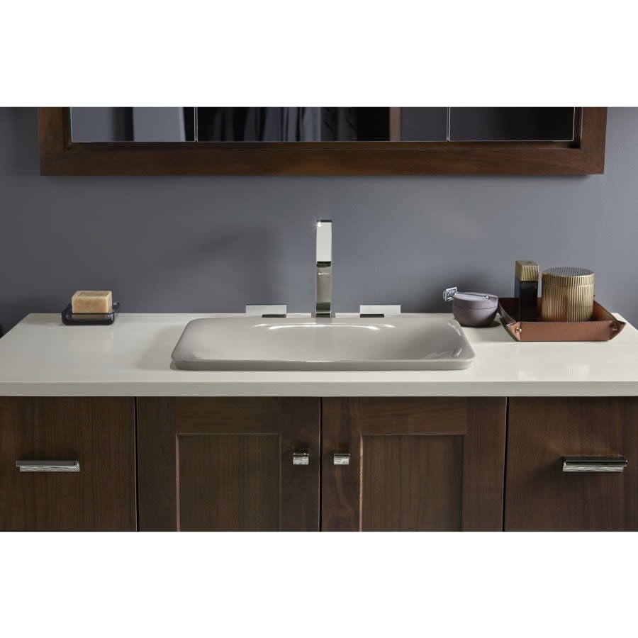 Carillon 21-1/8" Drop In Vitreous China Bathroom Sink