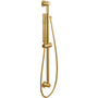 Single Function Hand Shower Package with Hose and Slide Bar Included from the Level Collection