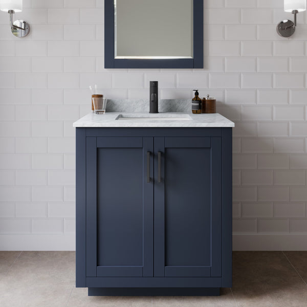 Miranda Single Bathroom Vanity - 30W x 33.75H x 22D