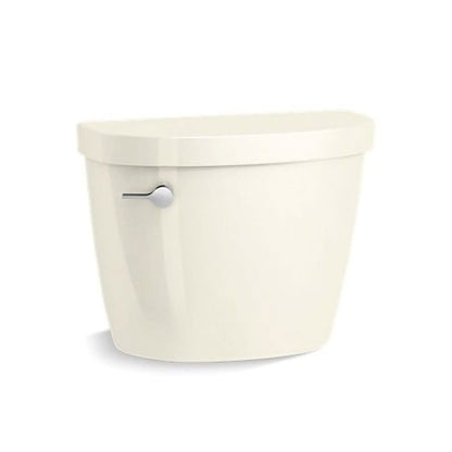 Cimarron® Toilet Tank, Bowl Mount, Left Hand Lever, 1.28 gpf, Biscuit