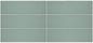 Stencil Mint Rectangle, Linear 4X12 Matte