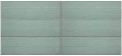 Stencil Mint Rectangle 4X12 Matte