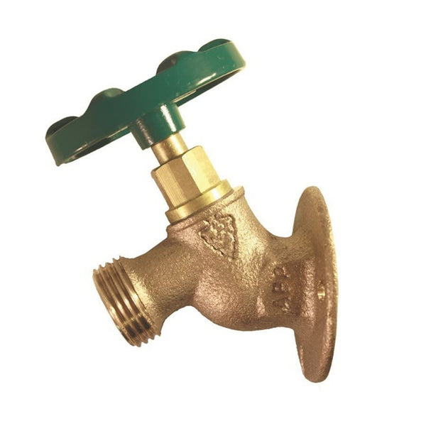 Sill Cock, 1/2 in Inlet, FNPT, Rough Bronze