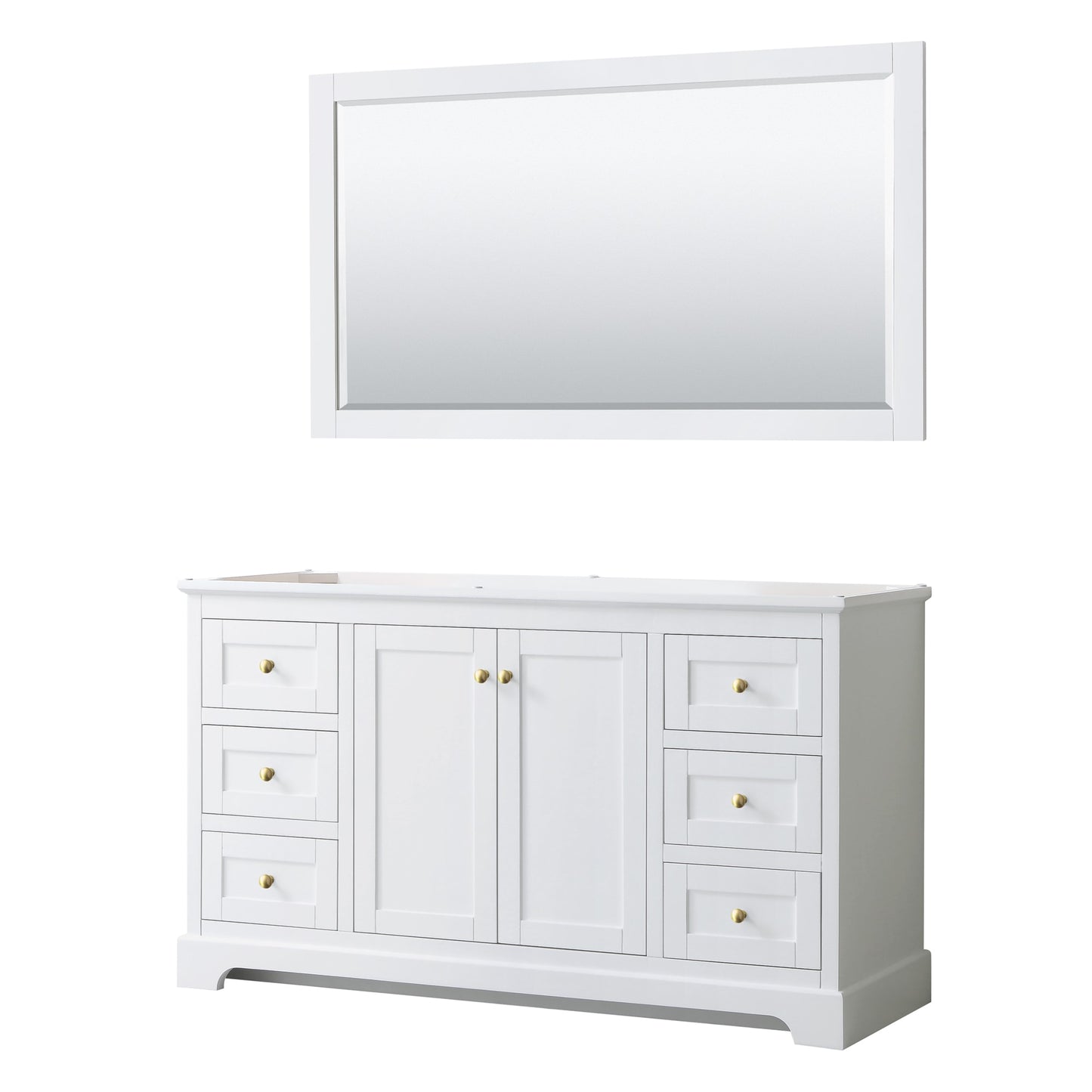Avery Single Bathroom Vanity - 59.25W x 34.25H x 21.75D