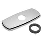 SFP-11 Trim Plate With Spacer, 4 in, Polished Chrome