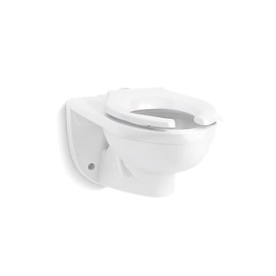 Kingston™ Ultra Toilet Bowl, Wall Mount, ADA, Elongated, Flushometer, White