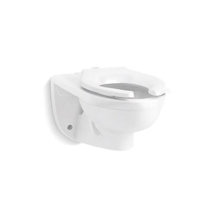 Kingston™ Ultra Toilet Bowl, Wall Mount, ADA, Elongated, Flushometer, White