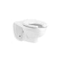 Kingston™ Ultra Toilet Bowl, Wall Mount, ADA, Elongated, Flushometer, White