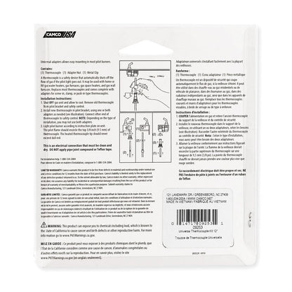 Universal Thermocouple Kit, Copper Tubing