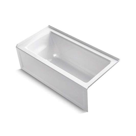 Archer® Alcove Tub, ADA, 60 x 30 x 19 in, Right Hand Drain, White