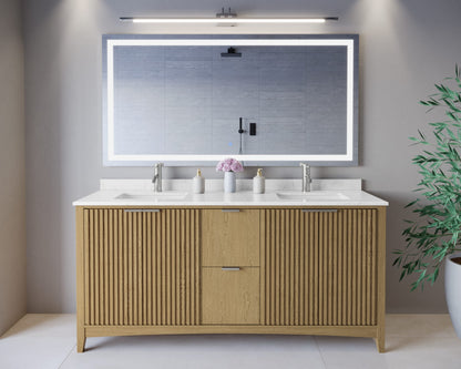 Palmilla Double Bathroom Vanity - 72W x 35H x 22D