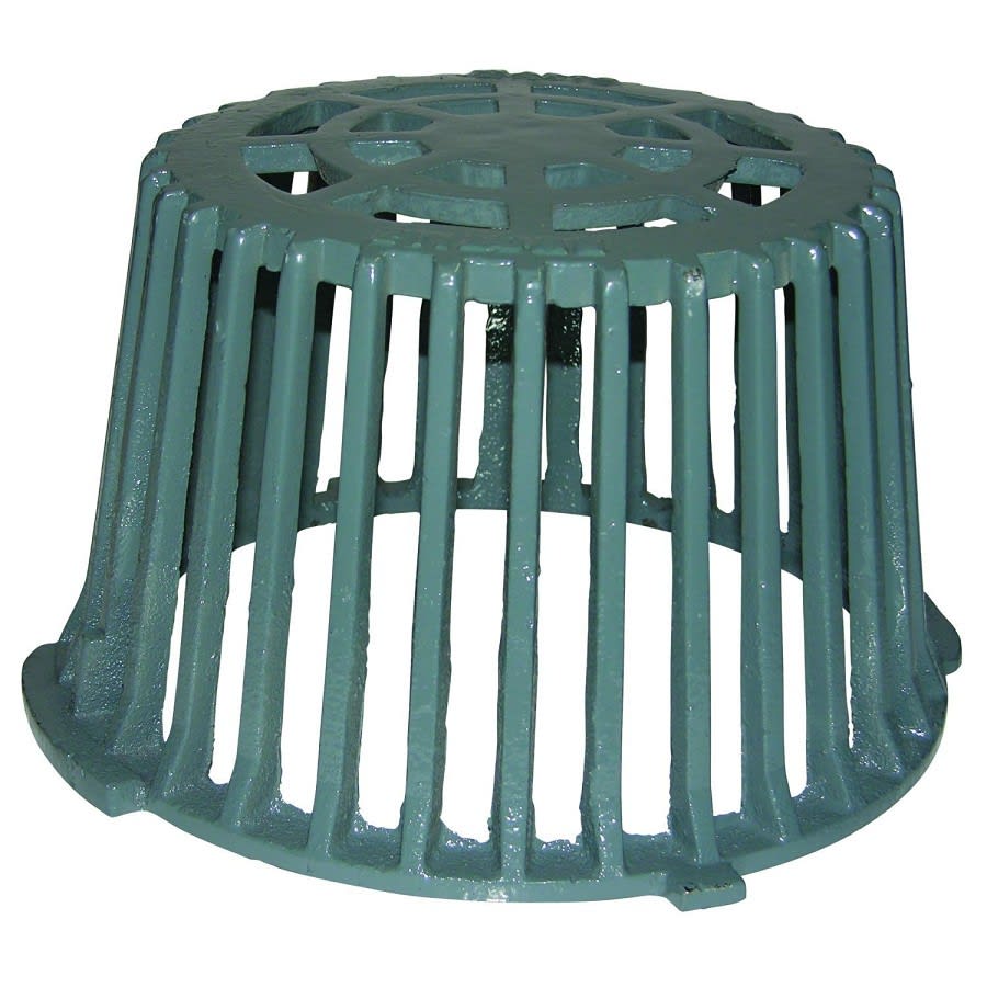 Self-Locking Dome, For Use With Series RD-300 Overflow Roof Drain, Ductile Cast Iron