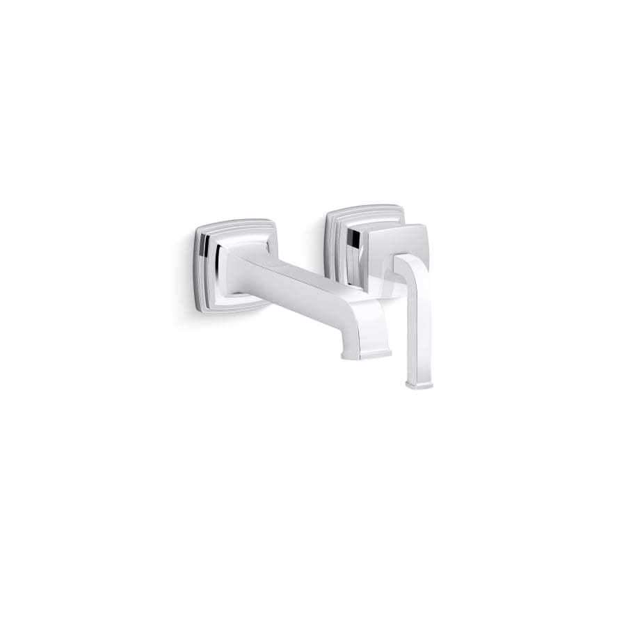 Riff 1.2 GPM Wall Mounted Widespread Bathroom Faucet