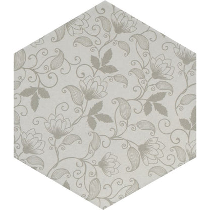 BAUHAUS HEX FLORAL 9X11