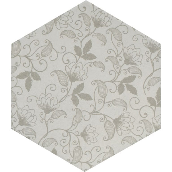 BAUHAUS HEX FLORAL 9X11