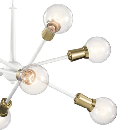 Armstrong 8 Light 30" Wide Sputnik Chandelier