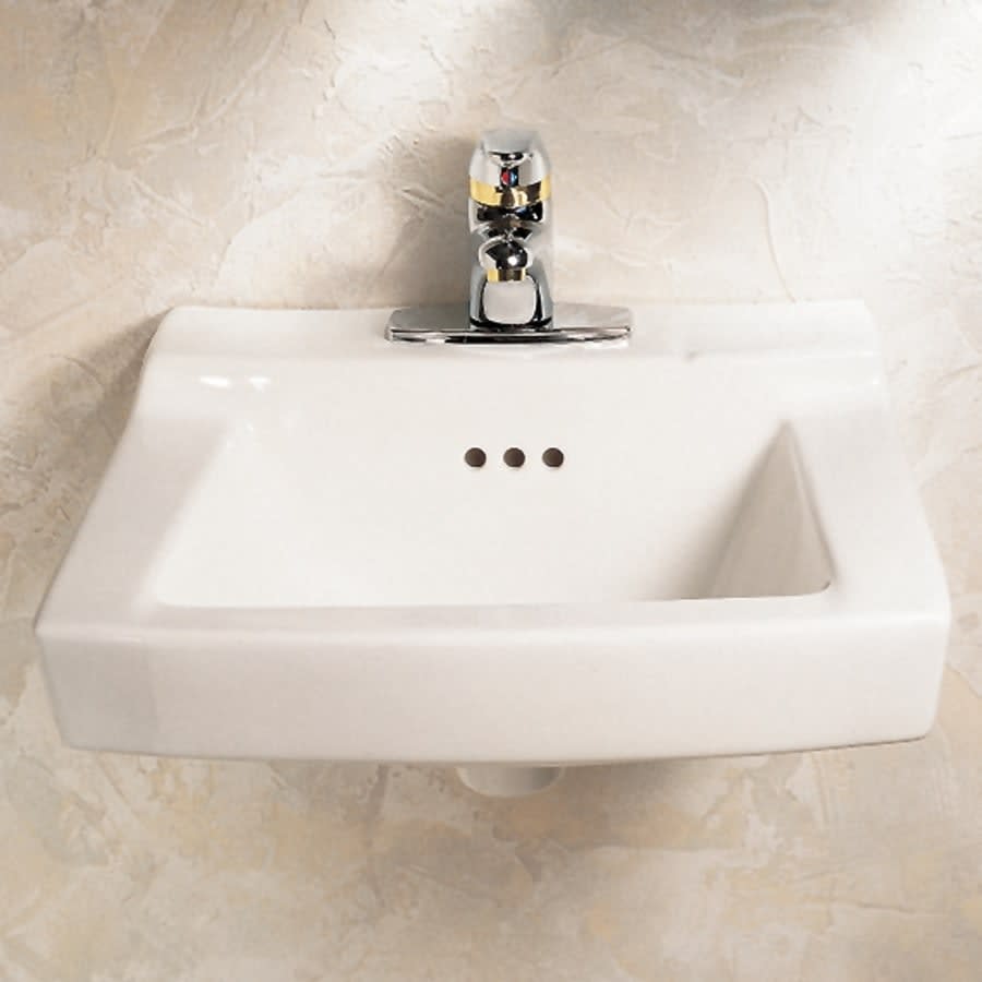 Comrade 20" Wall Mounted Porcelain Bathroom Sink