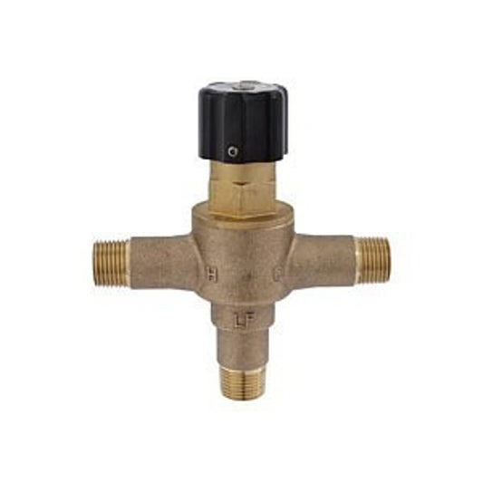 ECO-MIX™ Mixing Valve, 1/2 in, MNPT, Bronze, Rough Bronze