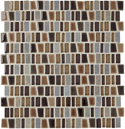 Midpark Mosaics Bark Square 2X2 Matte