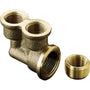 Solid Brass Twin Ell