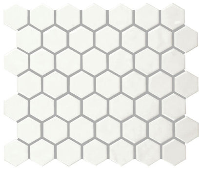 Artezen Elegant White Herringbone 2X4 Glossy