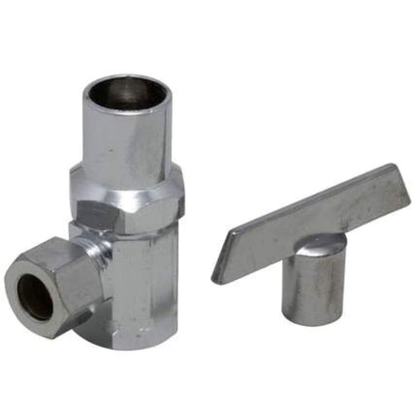 3/8" x 3/8" Multi Turn Straight Supply Stop with Loose Key