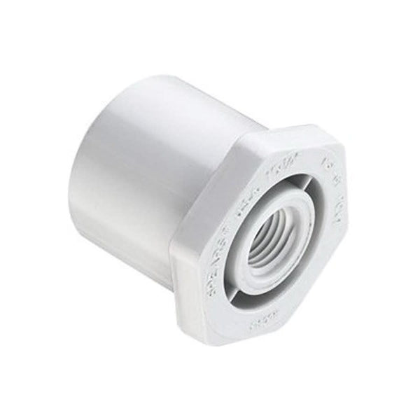 Bushing, 4 x 2-1/2 in, Spigot x FNPT, SCH 40/STD, PVC
