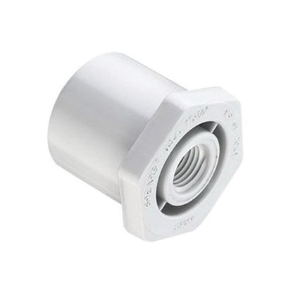 Bushing, 2-1/2 x 1 in, Spigot x FNPT, SCH 40/STD, PVC