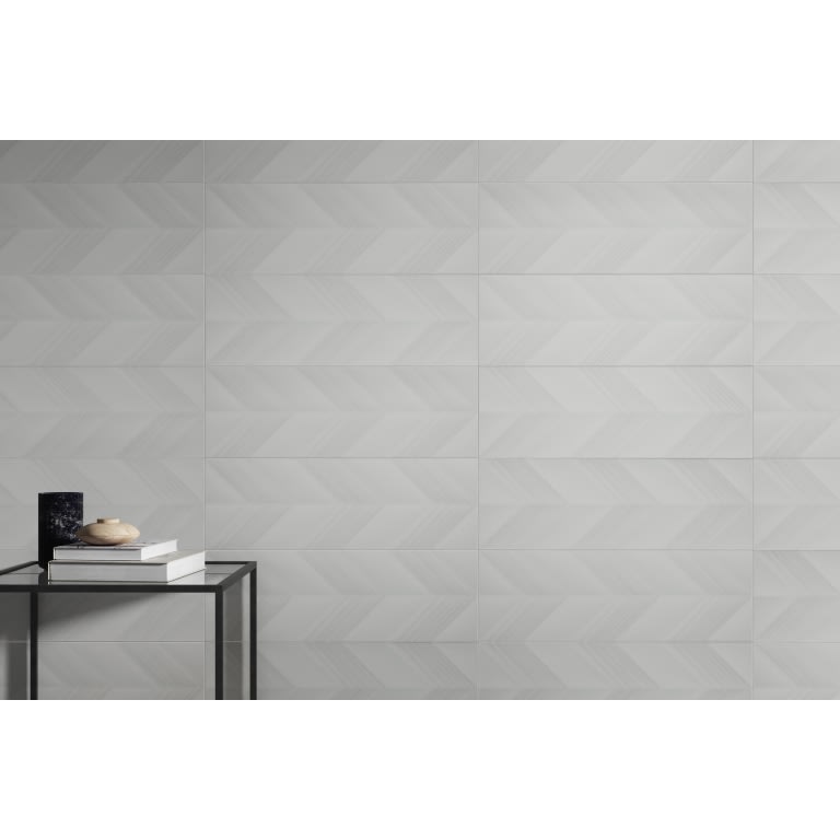 VERTIGO WHITE CHEVRON 10X30