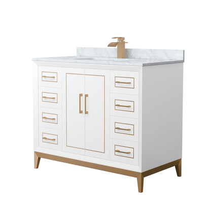 Marlena Single Bathroom Vanity - 42W x 35.25H x 22D