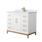 Marlena Single Bathroom Vanity - 42W x 35.25H x 22D