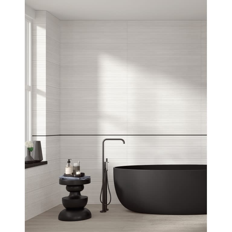 SPARKLE LINEAR WHITE 12X39