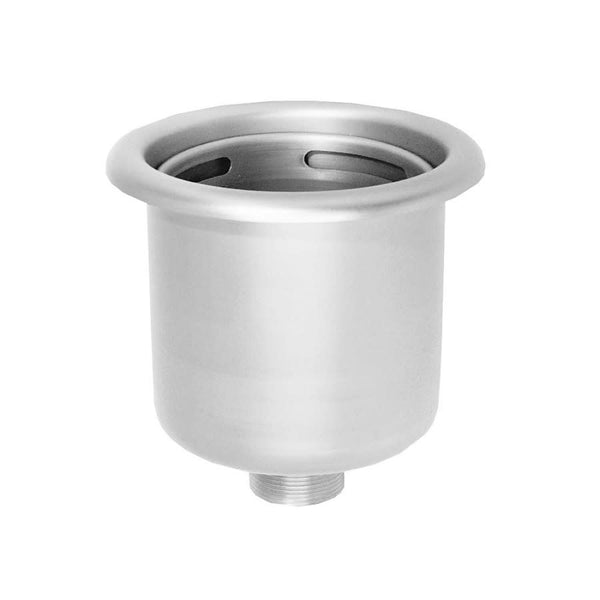 Sink Dipperwell Bowl, Polished Chrome