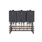 Back-to-Back Tankless Tack, Freestanding, 6 Units, Indoor/Outdoor, Natural/Propane