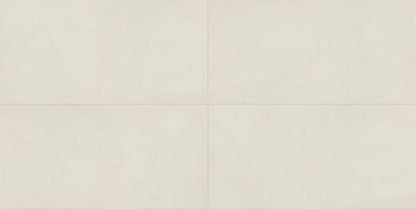 Indoterra White Desert Rectangle, Fluted 2X9 Matte