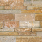 Stacked Stone Shanghai Rust Stacked, Natural Cleft 6X24