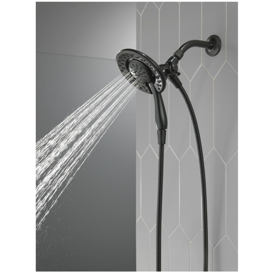 In2ition 1.75 GPM 2-in-1 Multi Function Shower Head and Hand Shower with 60" Hose - Limited Lifetime Warranty