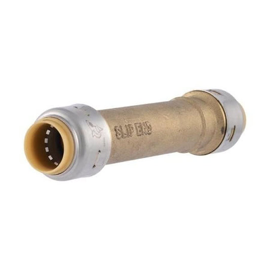 Max™ Coupling, 1/2 in, Push, Brass