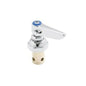 Left Hand External Eterna Cold Faucet Spindle, Metal, Polished Chrome