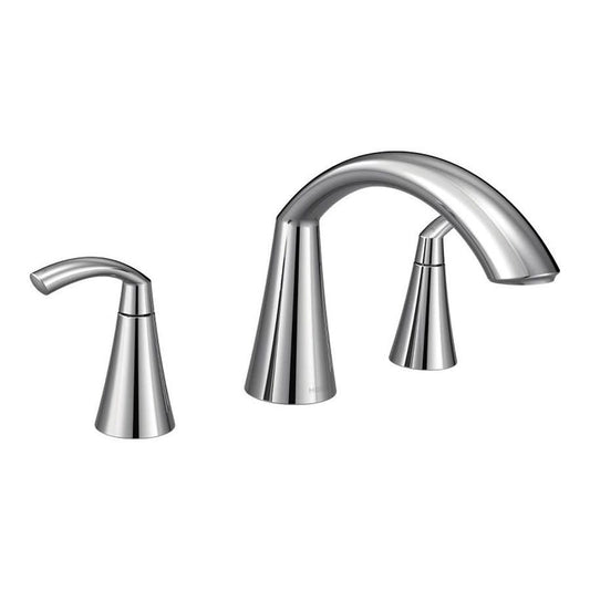 Glyde™ Tub Faucet Trim, ADA, Deck Mount, Polished Chrome