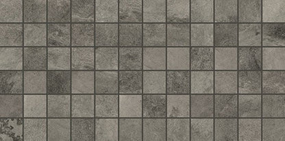 Slate Attache Meta Dark Gray Straight Joint 2X2 Matte