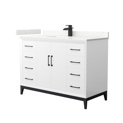 Amici Single Bathroom Vanity - 48W x 35.25H x 22D