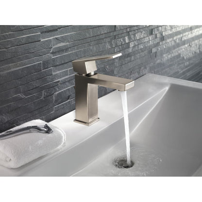 Modern 1.2 GPM Single Hole Bathroom Faucet with 50/50 Pop-Up Drain Assembly - Includes Lifetime Warranty