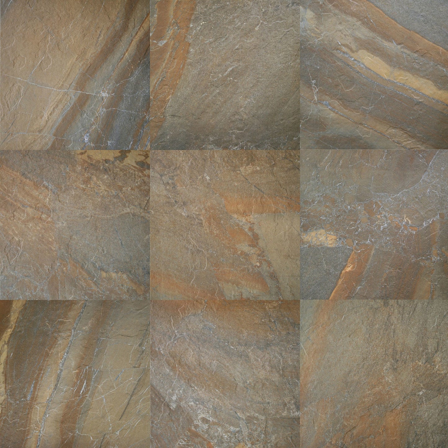 Ayers Rock Rustic Remnant Straight Joint 3X3 Matte