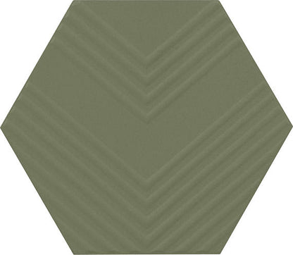 Rhyme and Reason Artichoke Hexagon 4X4 Matte